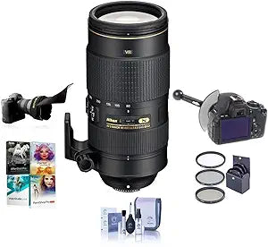 Nikon 80-400mm f/4.5-5.6G VR Lens Bundle