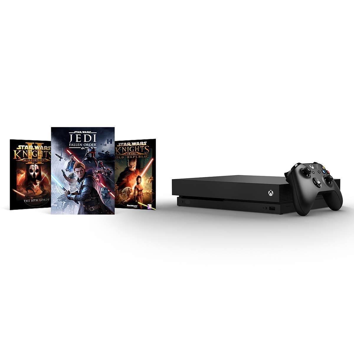 Microsoft Xbox One X 1TB Star Wars Bundle (Renewed)