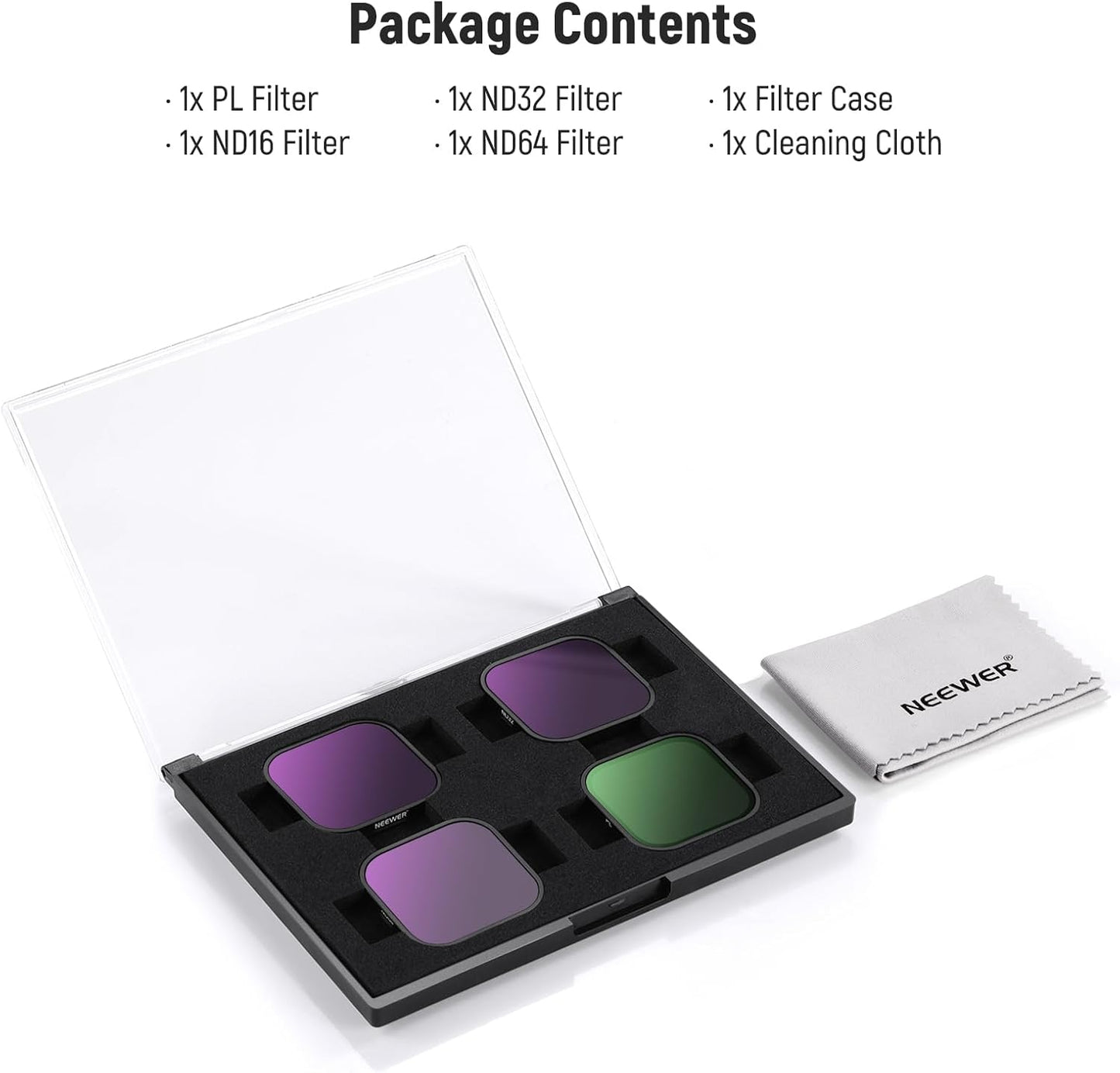 NEEWER 10103921 ND & CPL Filter Set for Insta360 Ace Pro