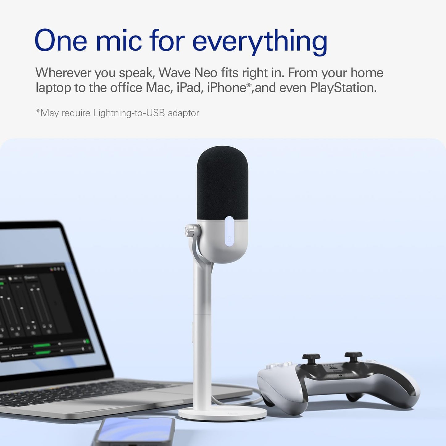 Elgato NEOWAVE USB Condenser Microphone Streaming