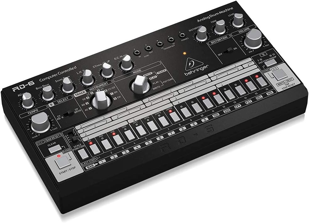 Behringer RD-6-BK: Electronic Drum Controller (Renewed)