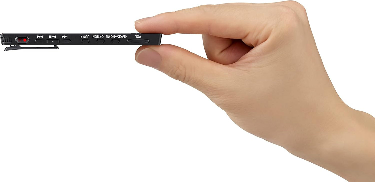 Sony SONYICDTX660 Slim Digital Voice Recorder Black