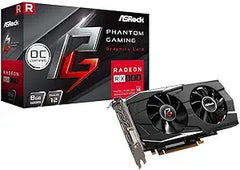 ASRock Phantom Gaming D RX 580 8GB Renewed Video Card