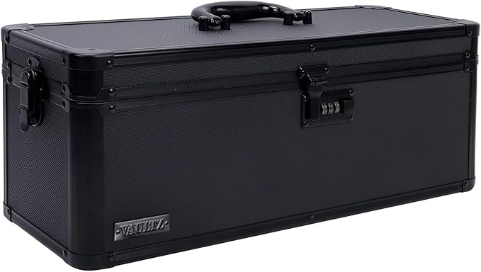 Vaultz VZ06018 Doublewide Lock Box - Key & Combination Safe — main product image