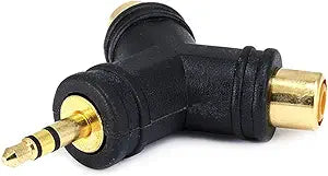 Monoprice 7224 Gold-Plated 3.5mm to RCA Stereo Splitter