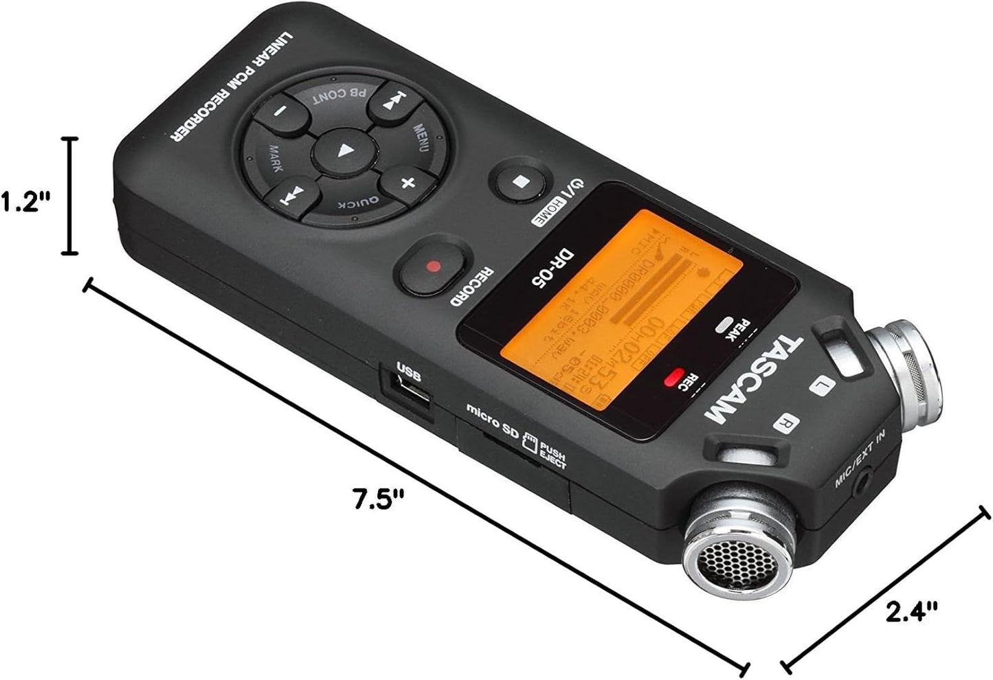 Tascam DR-05V2 Portable Handheld Studio Recorder