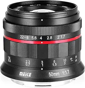 Meike 50mm F1.7 Canon RF Mount Manual Lens — main product image