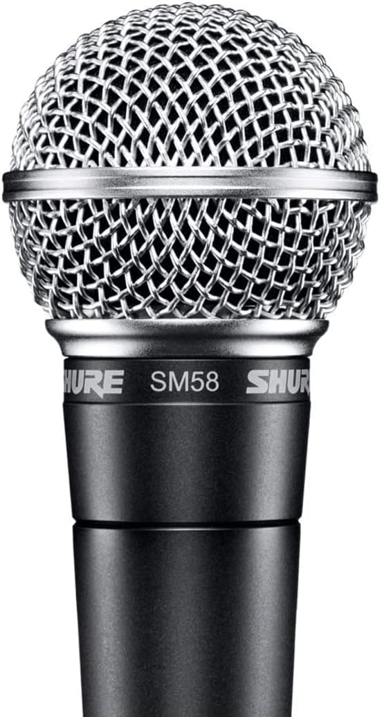 Shure SM58-CN XLR Dynamic Vocal Microphone with Cable
