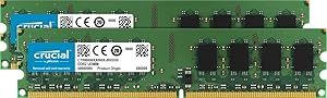 Crucial CT2KIT12864AA800 - 2GB (1GBx2) DDR2 - PC2-6400 Memory Kit