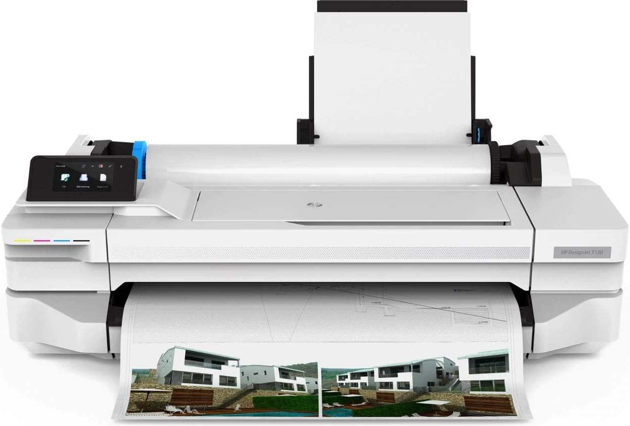 HP 5ZY57A#B1K DesignJet T125 24-in Wireless Plotter