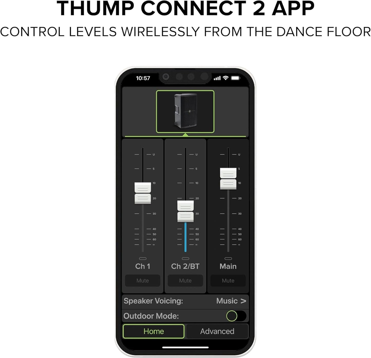 Mackie Thump210XT 10" 1400W Powered Loudspeaker Bluetooth
