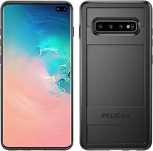 Pelican C50000-001A-BKBK Protector Case Samsung Galaxy S10+ - Black — main product image