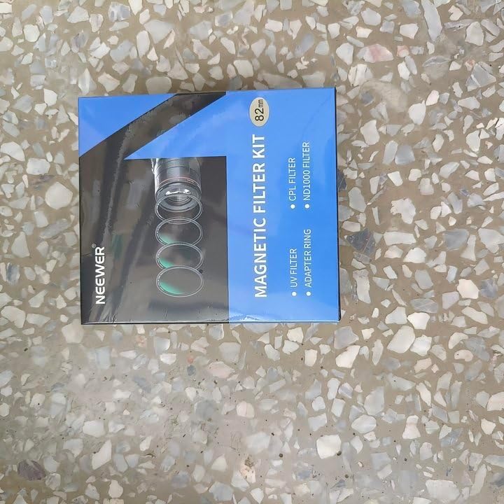 Neewer 10101258 82mm Magnetic Filter Kit: ND1000, MCUV, CPL