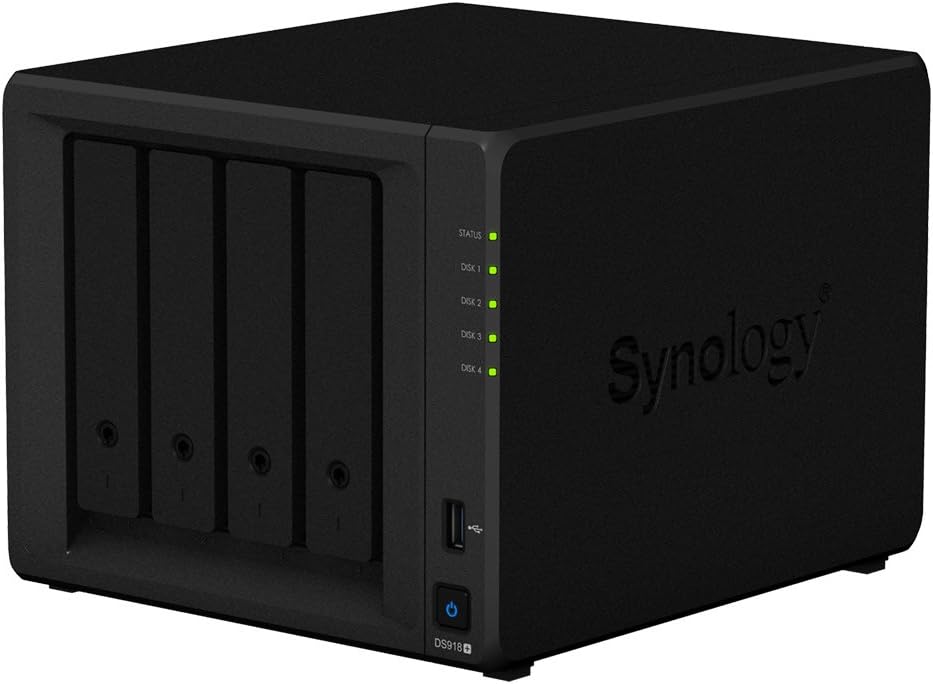 Synology DS91814 NAS Server 8TB SSD Celeron CPU