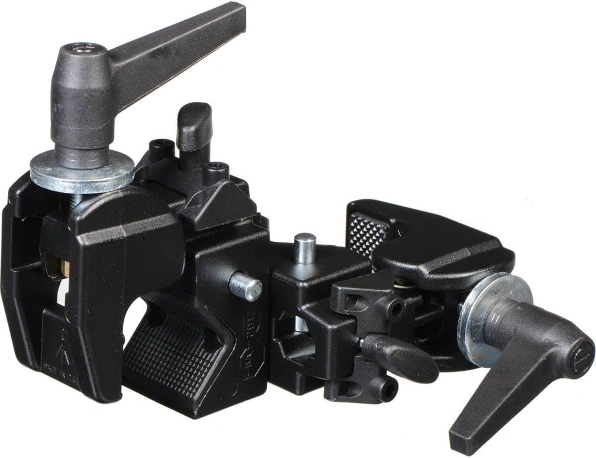 Manfrotto 38 Double Super Clamp - Lighting Fixture Mount