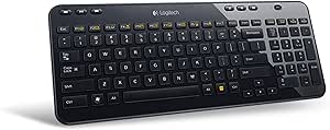 Logitech 920-003056 K360 Keyboard: Wireless, German Layout