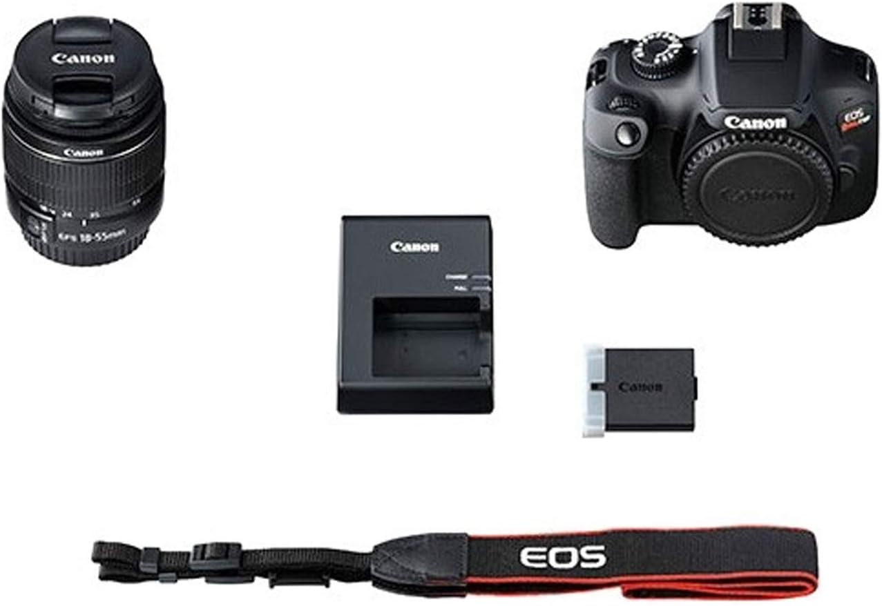 Canon EOS Rebel T100 DSLR Camera Bundle + Accessories - Renewed
