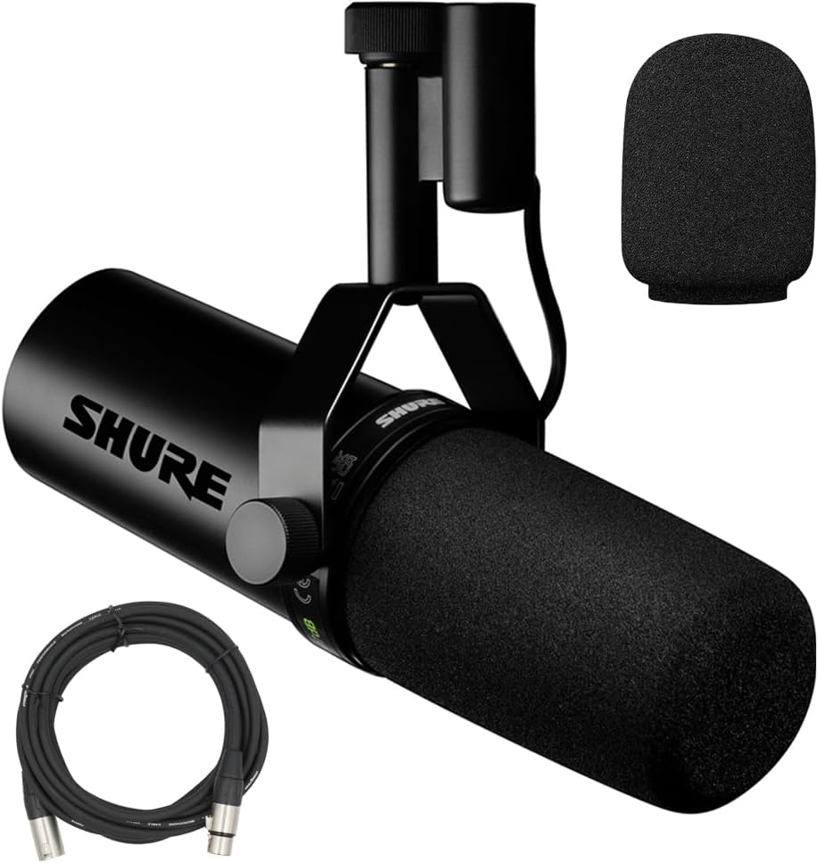 Shure SM7DB-CN Dynamic Vocal Microphone with Preamp