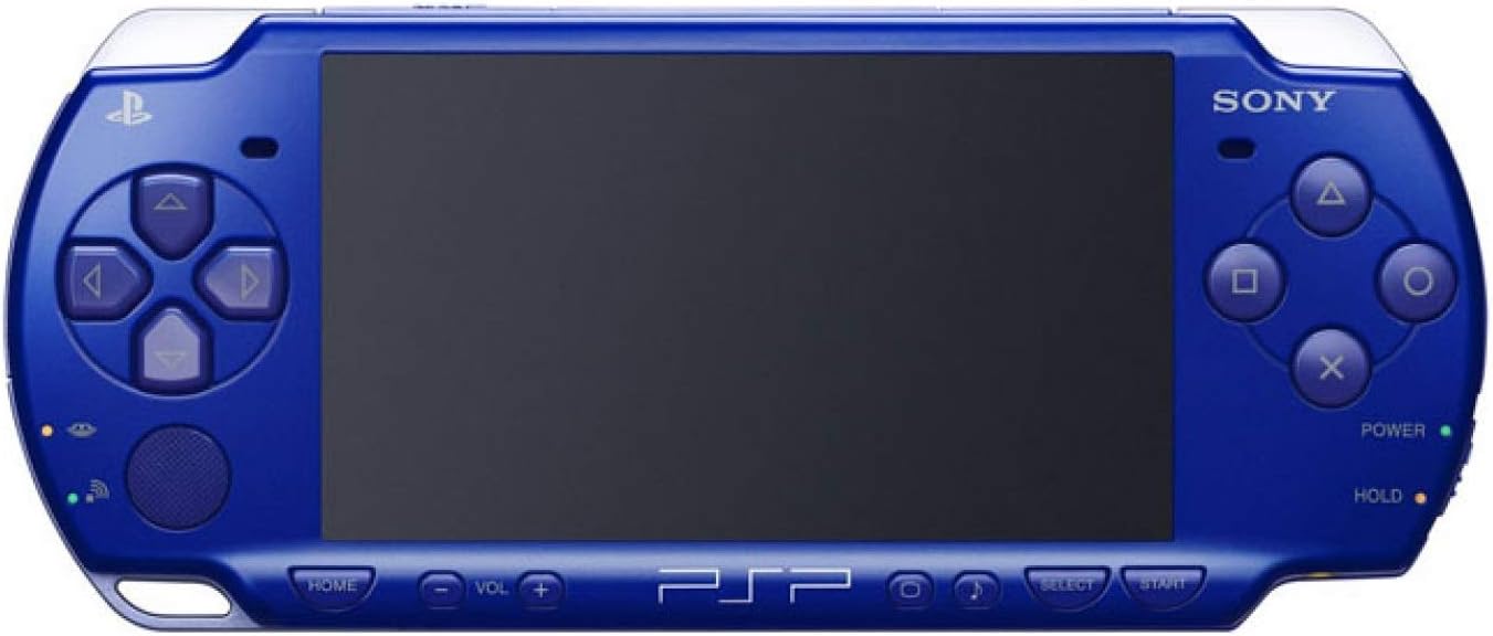 Sony PSP 2000 Series Handheld Console Metallic Blue (Renewed)