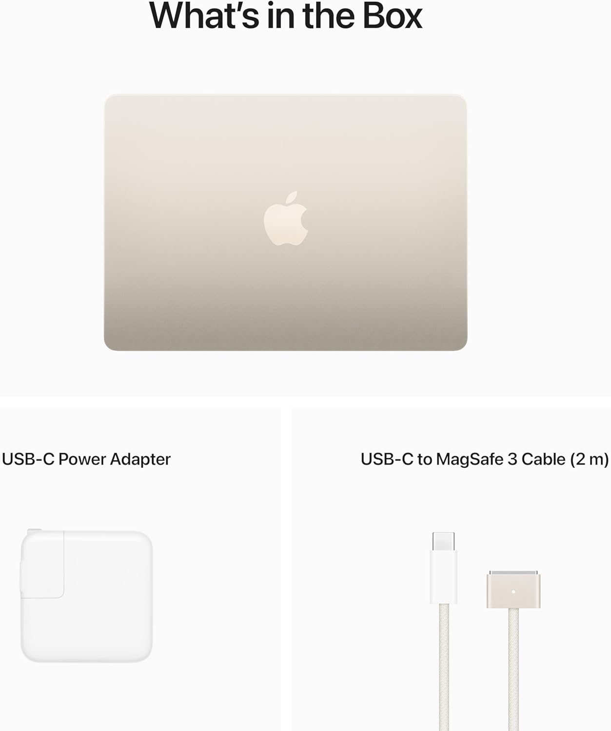 Apple MacBook Air M2 Chip 512GB SSD Starlight