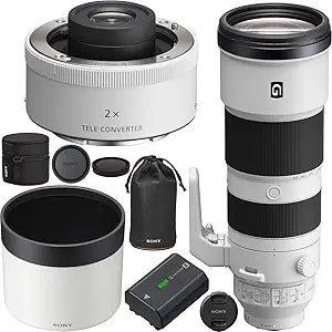 Sony E3SNSEL200600G 200-600mm Lens Bundle