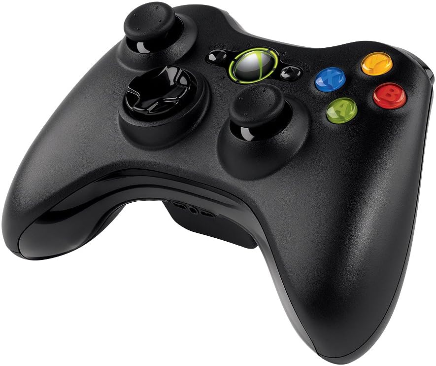 Microsoft JR9-00011 Xbox 360 Wireless Controller - Black