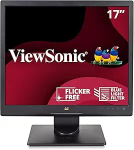 ViewSonic VA708A-CR 17 Inch 1024p LED Monitor Renewed