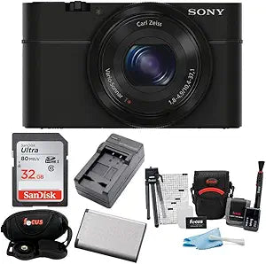 Sony DSC-RX100 Cyber-Shot Digital Camera Bundle