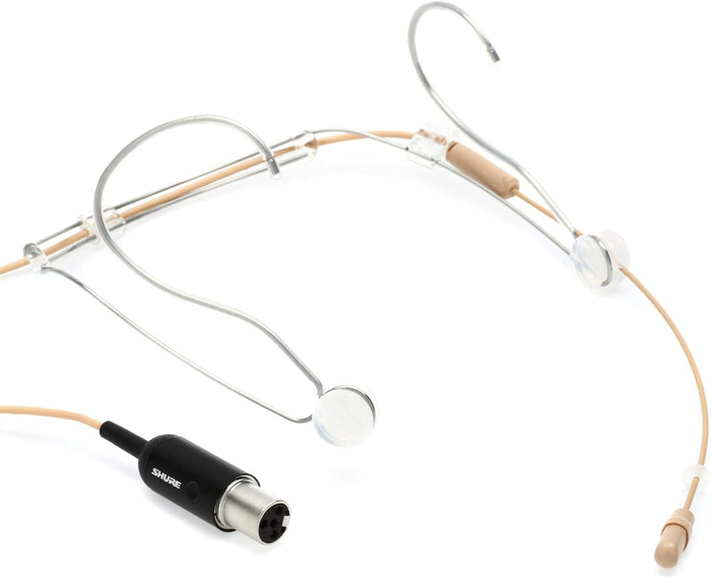 Shure DH5T/O-MTQG DuraPlex Tan Omnidirectional Headset Microphone — main product image