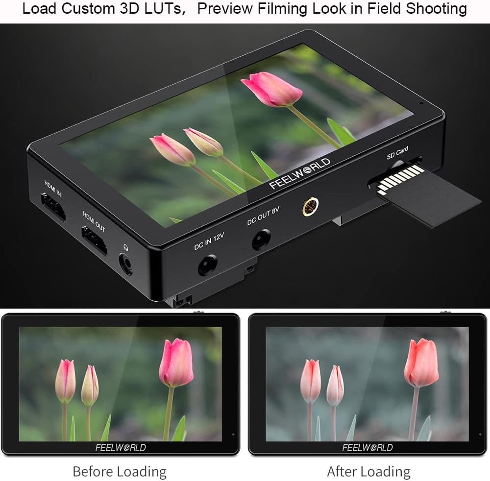 FEELWORLD LUT5: 5.5" 3000nit Touch Screen Camera Monitor