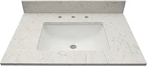 MSI AMZ-VANS-3122-0002 Carrara Sky Vanity Top, 31