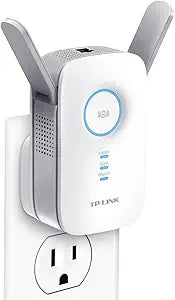 TP-Link RE350 AC1200 Gigabit WiFi Range Extender — main product image
