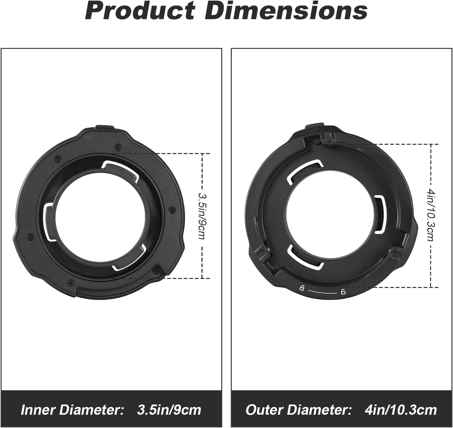 Godox ML-GB Bowens Mount Speedring Adapter