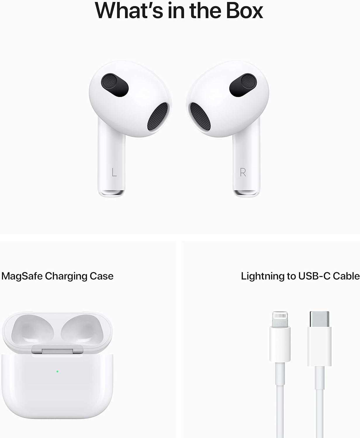 Apple AirPods 3rd Gen Renewed Magsafe Charging