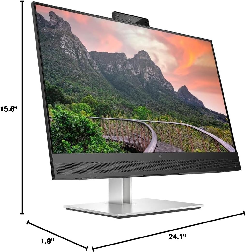 HP E27m G4 27" QHD 1440p USB-C Conferencing Monitor