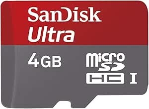 SanDisk SDSDQYA-004G-U46A 4GB MicroSDHC Card — main product image