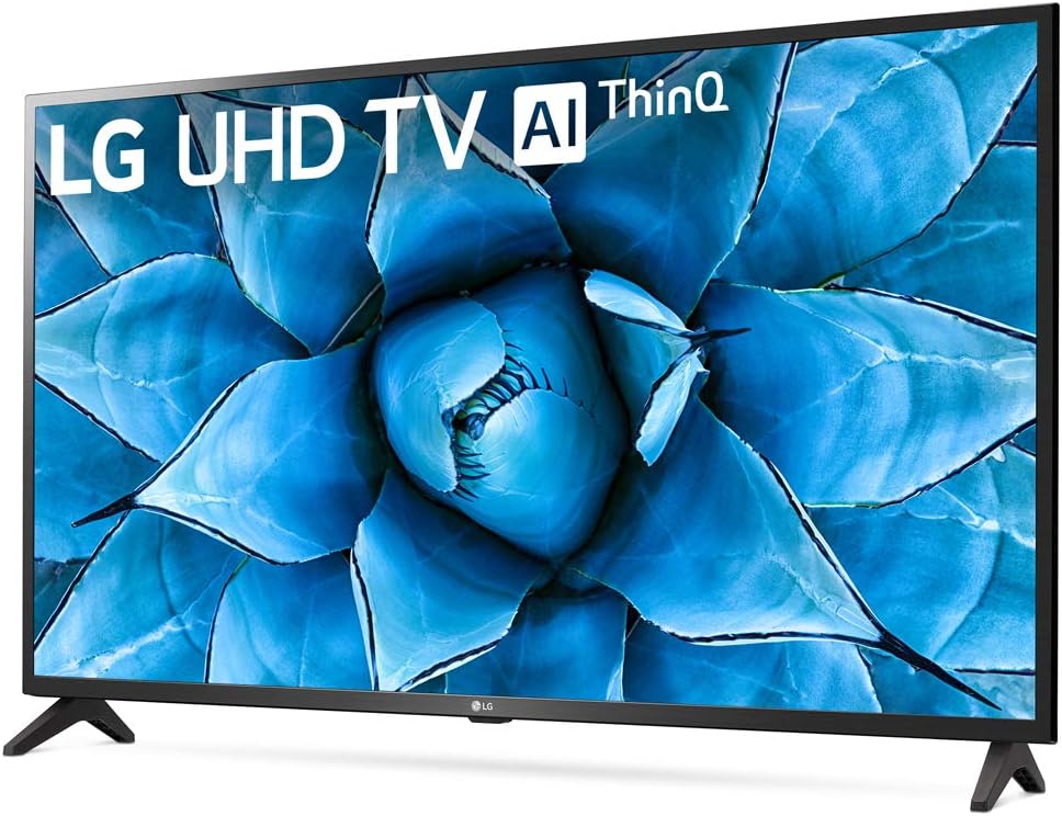 LG 75UN7370PUE 75-Inch 4K HDR AI Smart TV Bundle