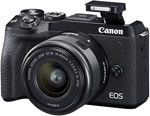 Canon EOS M6 Mark II 3611C011 Mirrorless Vlogging Camera