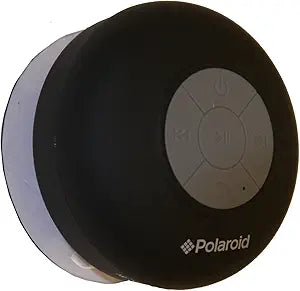 Polaroid PBT620BK Bluetooth Wireless Rechargeable Shower Speaker