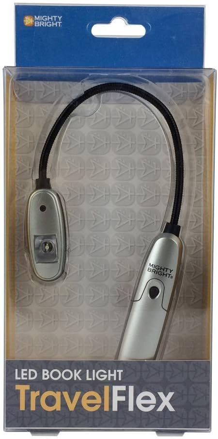 Mighty Bright 42612 TravelFlex LED Book Light Silver