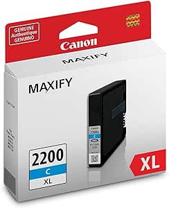 Canon PGI-2200XL Cyan Ink Tank - High Yield