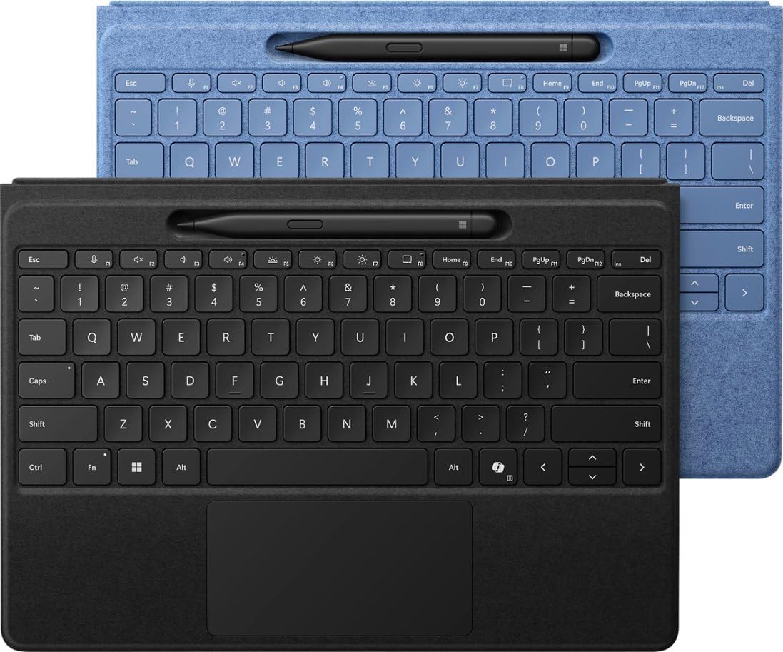 Microsoft 8YU-00024 Surface Pro Flex Keyboard with Slim Pen, Sapphire