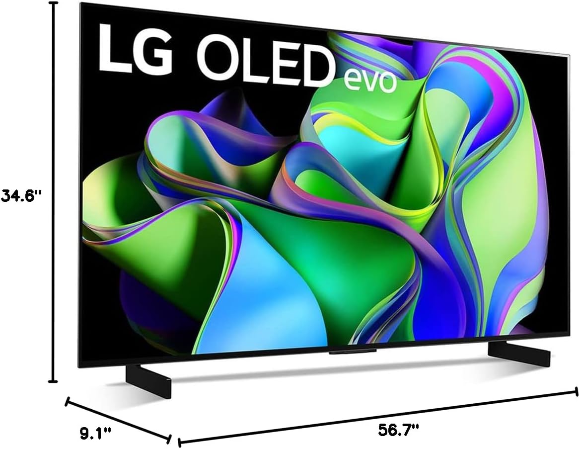LG E99LGOLED65C3PUA 65" 4K Smart OLED TV Bundle