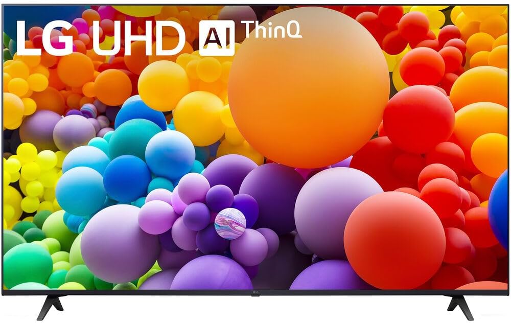 LG E6LG65UT7570PUB 65" 4K UT75 Series LED Smart TV Bundle