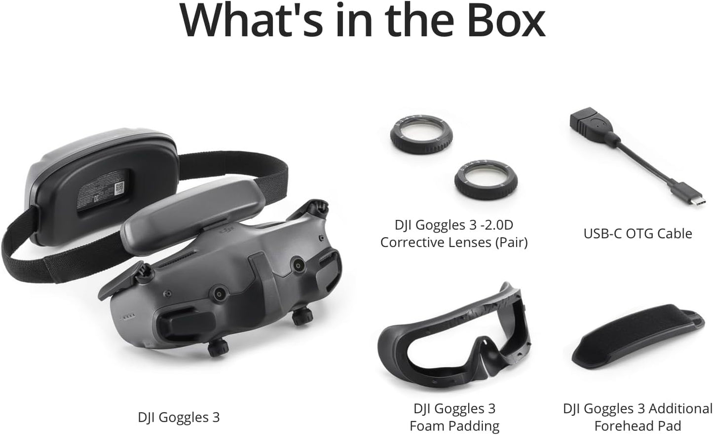 DJI 6941565980069 Goggles 3 FPV Immersive Flight Experience