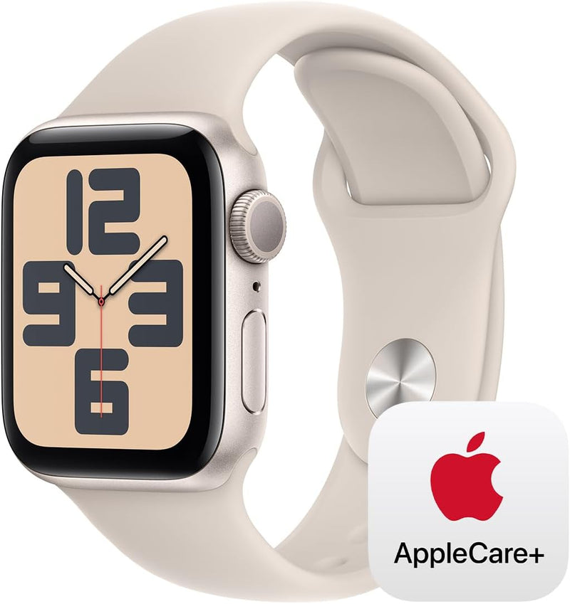 Apple Watch SE GPS 40mm Starlight Aluminum - S/M Band — main product image