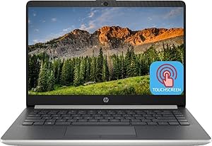 HP Slim 14 AMD Ryzen 3 Touchscreen Laptop (Renewed)
