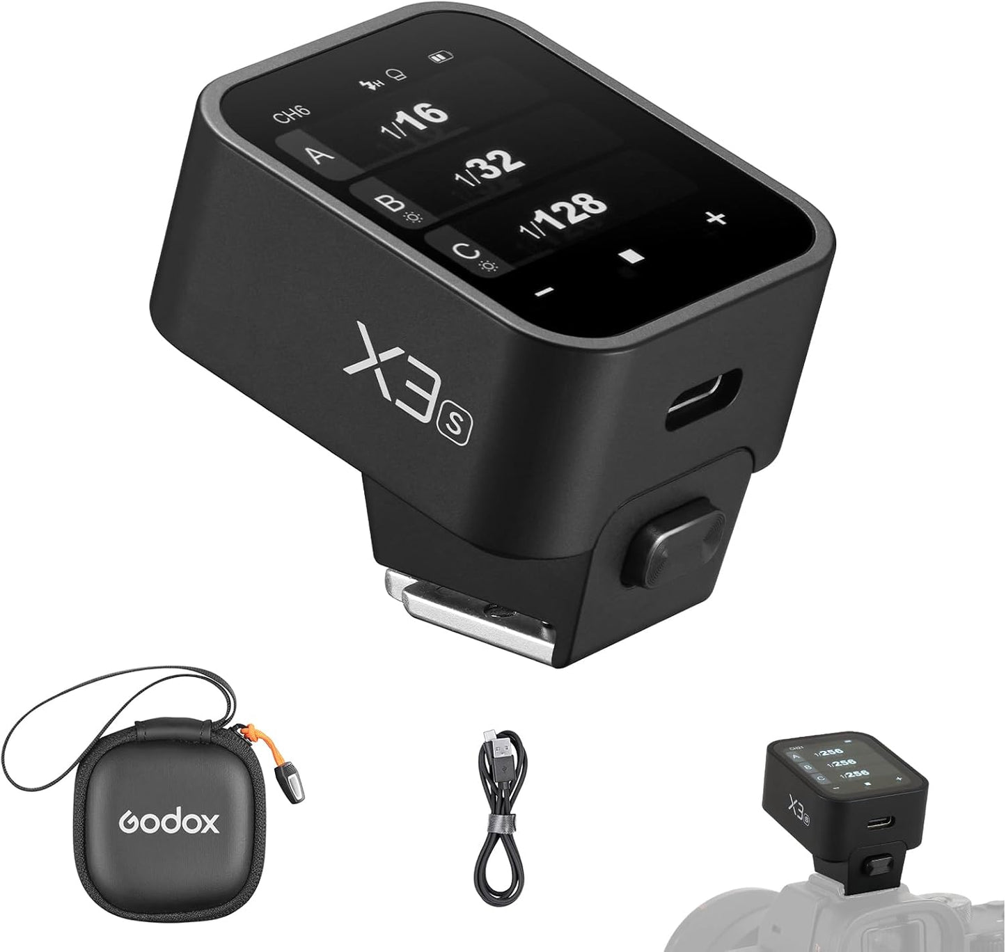 Godox X3S TTL Wireless Flash Trigger for Sony Camera OLED