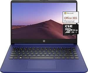 HP HP 14" Student Laptop N4120, 4GB RAM, 128GB Storage