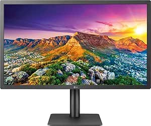 LG 24MD4KL-B 24" Ultrafine 4K UHD IPS Monitor (Renewed)